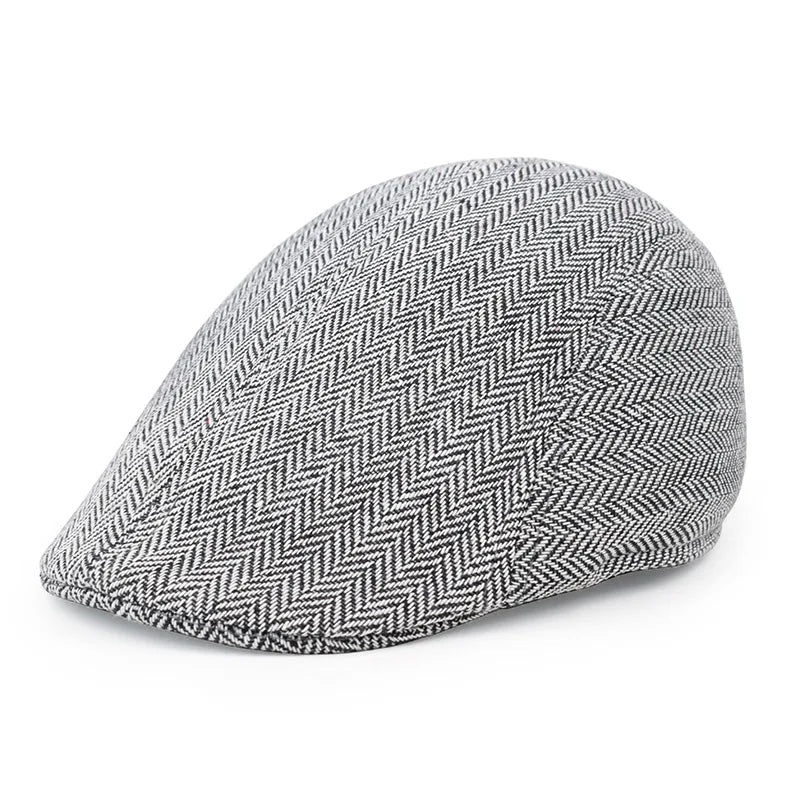 Fashion Berets Men High Quality Autumn Winter Wool Hat Herringbone Flat Cap Classical Artist Painter Hat Male Beret Caps Gorras