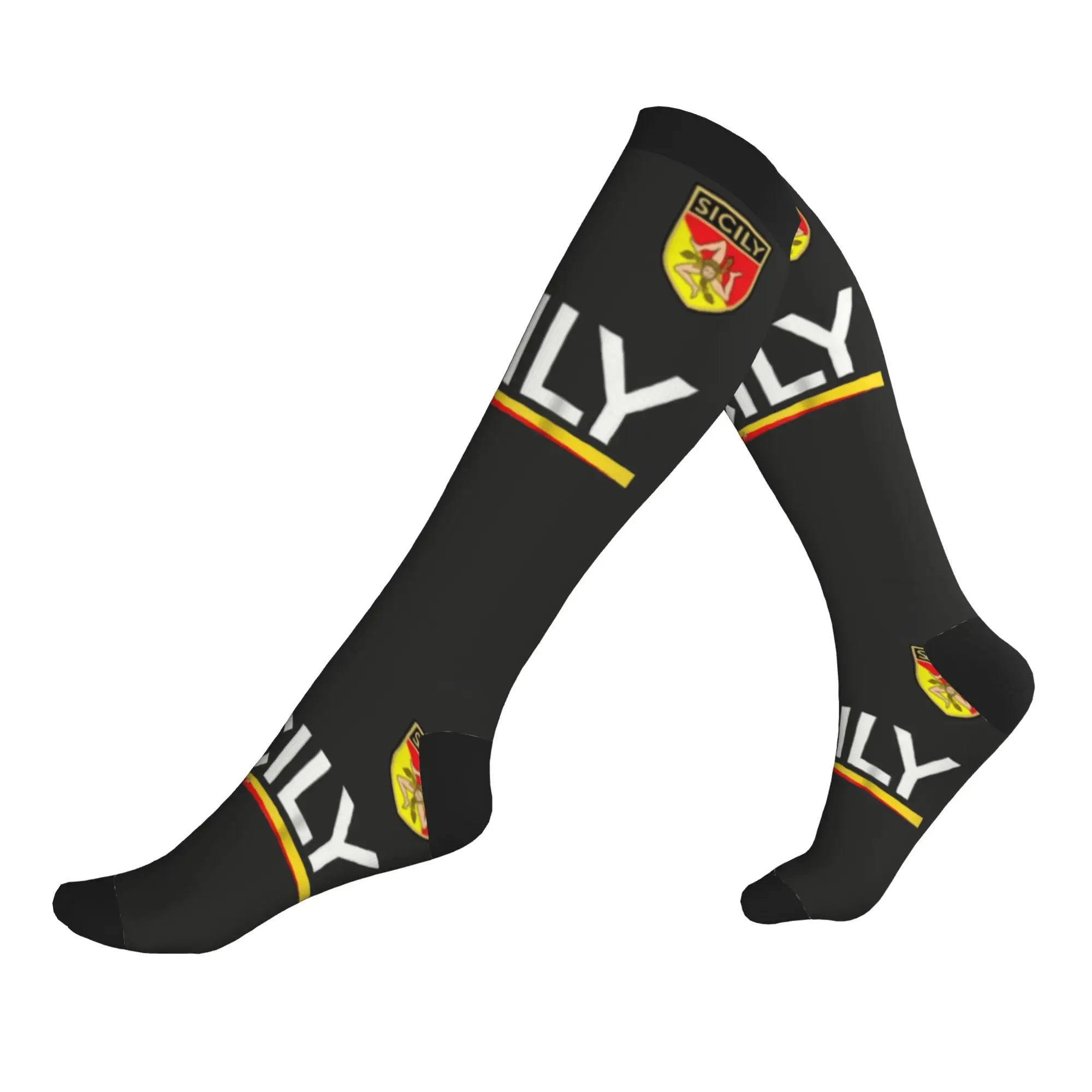 Fun Mens Italy Flag Vintage Italian Italia Dress Socks Unisex Breathbale Warm 3D Printed  Sports Compression Socks