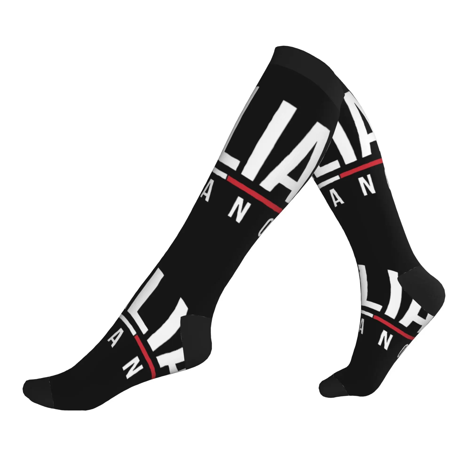 Fun Mens Italy Flag Vintage Italian Italia Dress Socks Unisex Breathbale Warm 3D Printed  Sports Compression Socks