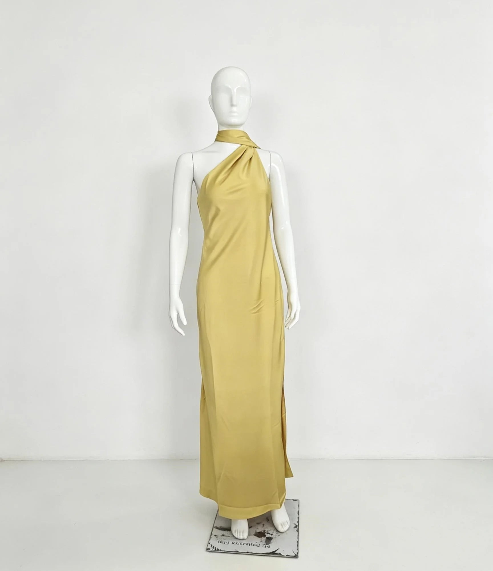 Satin Ribbon Long Dresses Women's Backless Casual Silk Dress Evening Wedding Guest Blue Green Black Yellow Red Pink Summer Prom