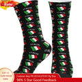 Italia Italy Italian Flag Unisex Casual Crew Socks Patterned Athletic Socks