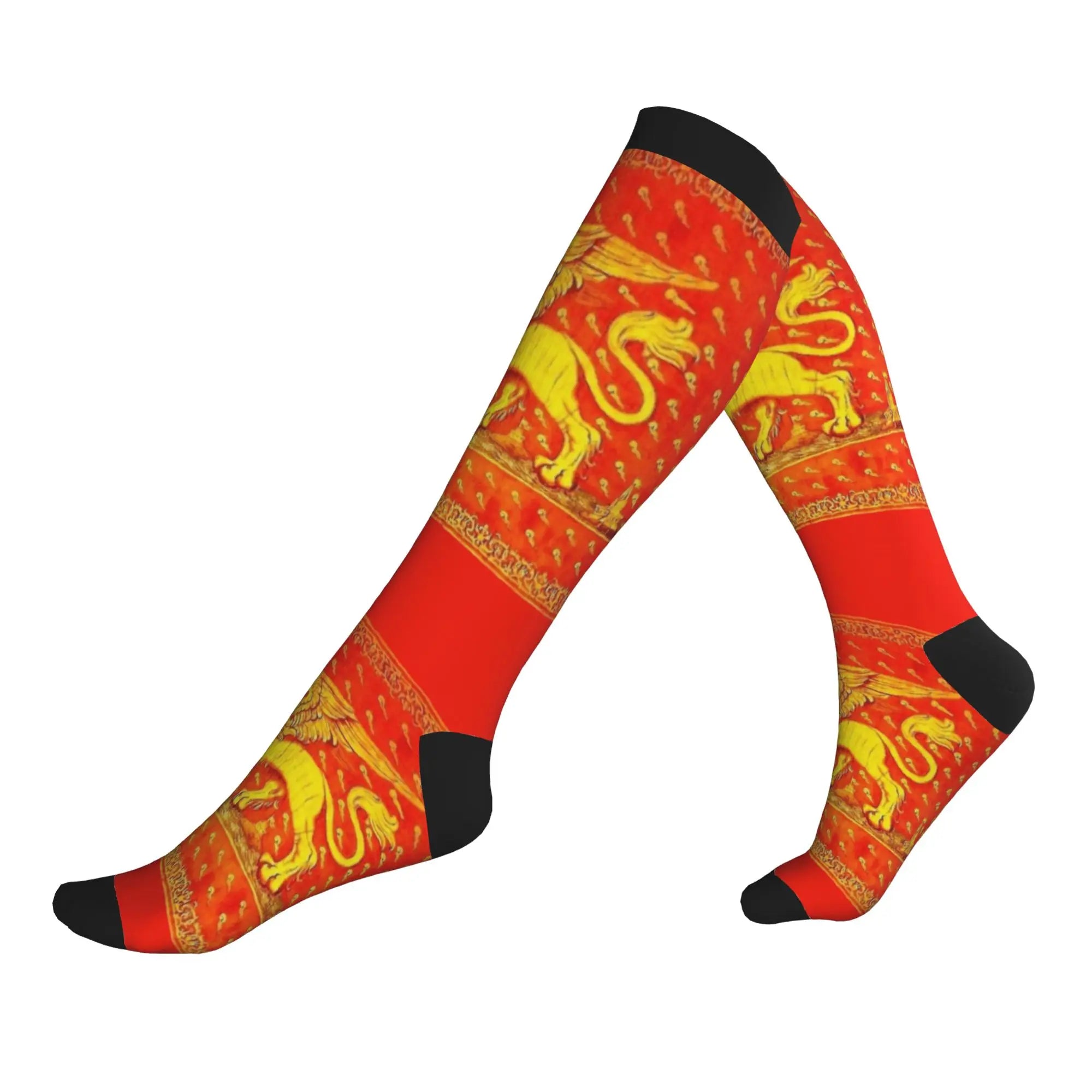 Fun Mens Italy Flag Vintage Italian Italia Dress Socks Unisex Breathbale Warm 3D Printed  Sports Compression Socks